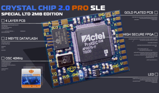 תמונה של ציפ ל פליסטשיין 2 דגם Crystal Chip 2.0 PRO SLE