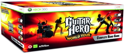 תמונה של XBOX360  Guitar Hero - World Tour Complete Band Pack