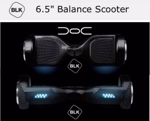 תמונה של הוברבורד  סקייטבורד חשמלי  HOVERBOARD  דגם BLK