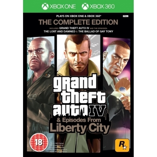 תמונה של Xbox One grand theft auto iv and episodes from liberty city