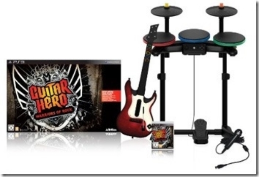 תמונה של Ps3 Guitar Hero 6: Warriors of Rock Full Band Bundle