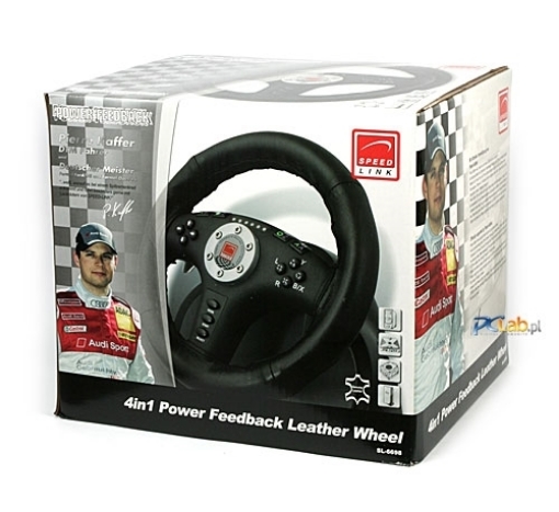 תמונה של 4in1  sl-6698 Power Feedback Racing Wheel