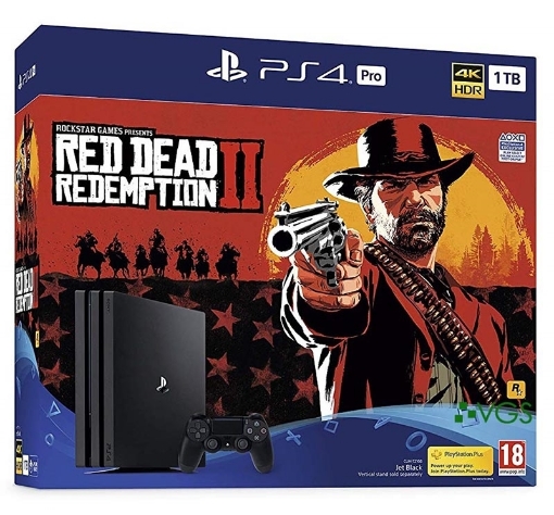 תמונה של Sony PS4 Pro 1TB Red Dead Redemption 2 Bundle