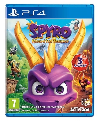 תמונה של Xbox One ps4 spyro reignited trilogy