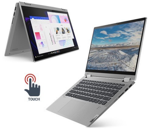 תמונה של נייד Lenovo Flex 5 i7-1065G7 8GB 256NVME WIN10 MX330 14 Touch