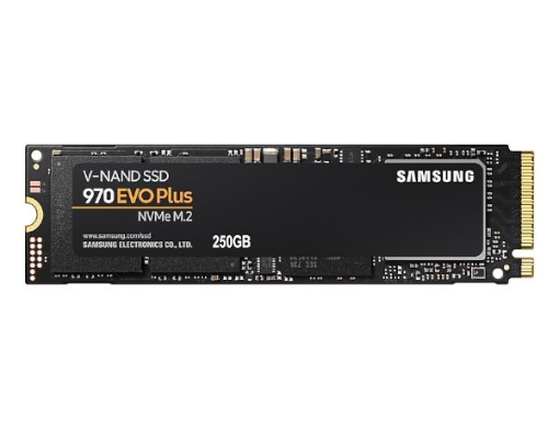 תמונה של דיסק פנימי SAMSUNG EVO970 PLUS V7S250BW SSD 250GB M.2 PCIe NVMe