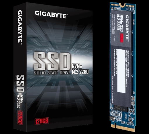 תמונה של דיסק פנימי Gigabyte 128GB m.2 NVME 1.3 pcie X4