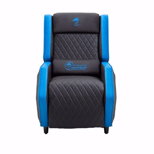 תמונה של כורסת גיימינג  Dragon PRO GAMING SOFA DLX שחור \ כחול