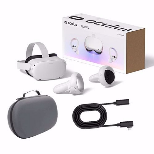 תמונה של חבילת מציאות מדומה  Oculus Quest 2 256G כולל תיק נשיאה וכבל 5 מטר