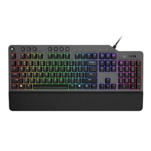 תמונה של מקלדת גימינג (Lenovo Legion K500 RGB Mechanical Gaming Keyboard - GY40T81770  (Hebrew+English -