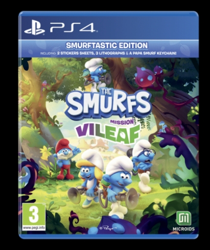 תמונה של Ps4 the smurfs mission vileaf smurftastic edition 