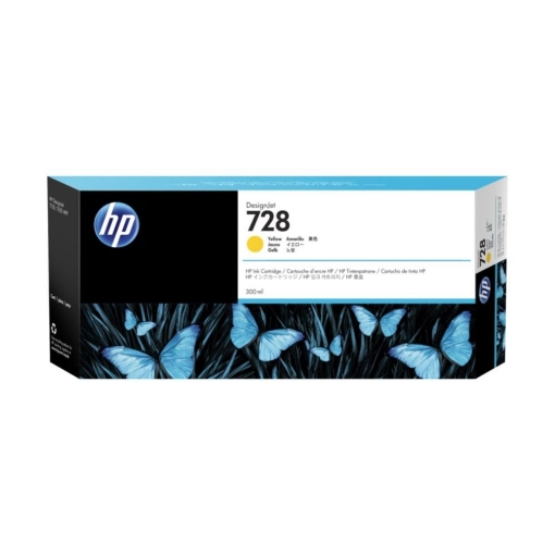 תמונה של מילוי‎ HP 728 צהוב  F9K15A  T–730 300ml