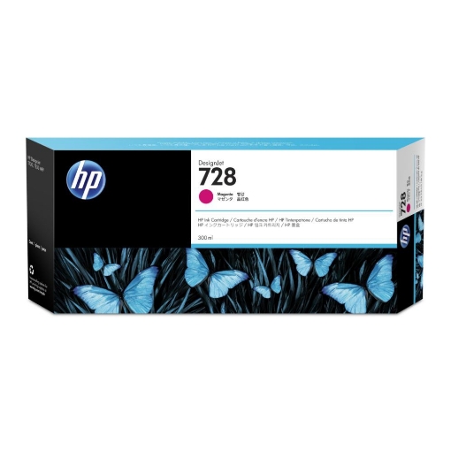 תמונה של מילוי‎ HP 728 מגנטה  F9K16A  T–730 300ml