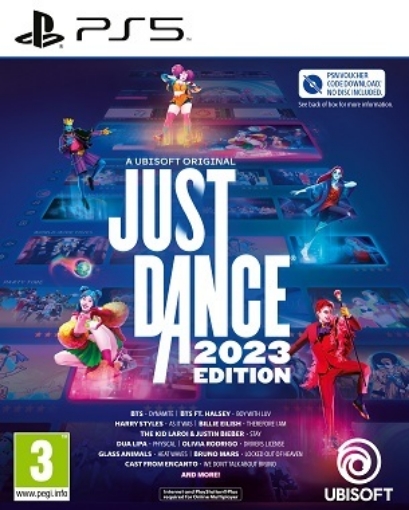 תמונה של Ps5 just dance 2023 code in box