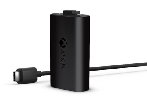 תמונה של מטען סוללות לבקרי XBOX עם כבל C-USB