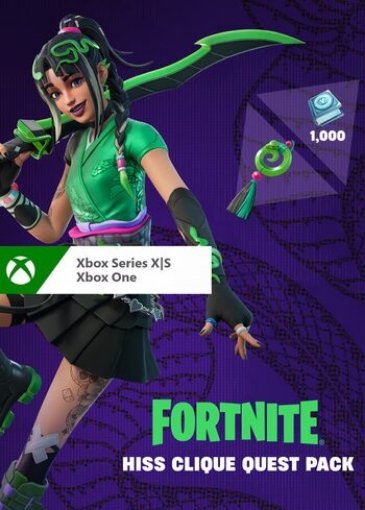 תמונה של Fortnite - Hiss Clique Quest Pack + 1000 V-Bucks Challenge XBOX LIVE Key