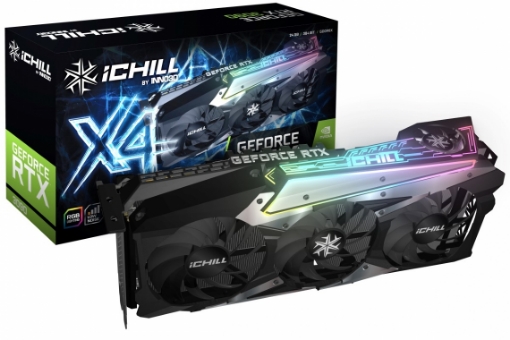 תמונה של כרטיס מסך Inno3D GeForce RTX 3090 ICHILL X4 C30904-246XX-1880VA36