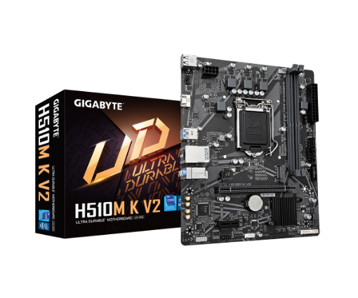 תמונה של לוח לדור 11/10 Gigabyte H510M K V2 DDR4 HDMI