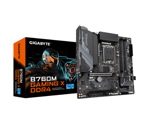 תמונה של לוח Gigabyte B760M GAMING X DDR4 Micro-ATX LGA1700