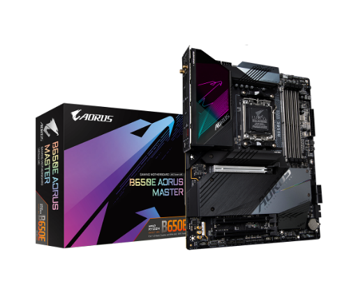 תמונה של לוח Gigabyte B650E AORUS MASTER AM5 DDR5 WIFI6E PCIE 5.0 ATX