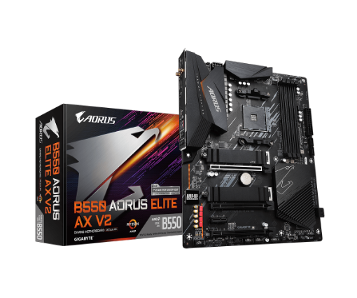 תמונה של לוח אם GIGABYTE B550 AORUS ELITE AX V2 RGB