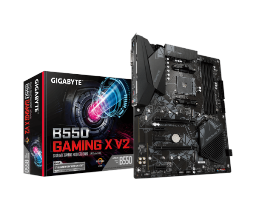 תמונה של לוח אם Gigabyte B550 GAMING X V2 1.4 ATX DDR4 HDMI DVI AMD