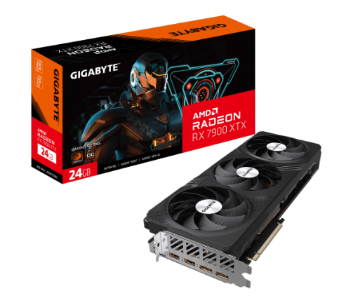 תמונה של כרטיס מסך Gigabyte Radeon RX 7900 XTX GAMING OC 24G