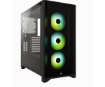 תמונה של מארז CORSAIR iCUE 4000X RGB Tempered Glass Mid-Tower ATX BLACK