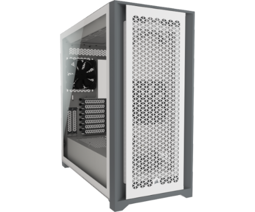 תמונה של מארז CORSAIR 5000D AIRFLOW Tempered Glass White ATX