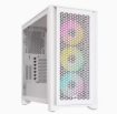 תמונה של מארז CORSAIR iCUE 4000D RGB AIRFLOW Mid Tower White