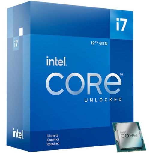 תמונה של מעבד דור 12 Intel i7-12700K BOX no FAN 5GHZ 190W TDP LGA1700