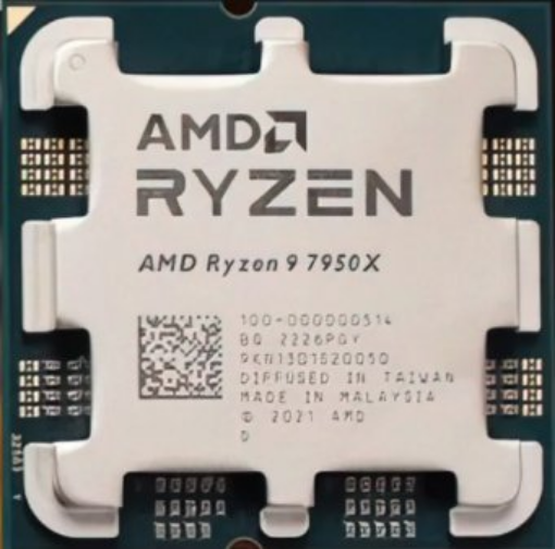 תמונה של מעבד AMD ZEN4 R9 7950X Tray no Fan AM5 TDP 170W Up to 5.7Ghz 16Cr