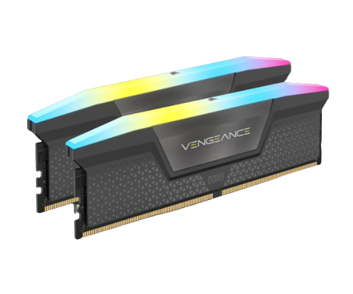 תמונה של זכרון לנייח CORSAIR Vengeance RGB 32GB 2x16GB DDR5 5600 C40