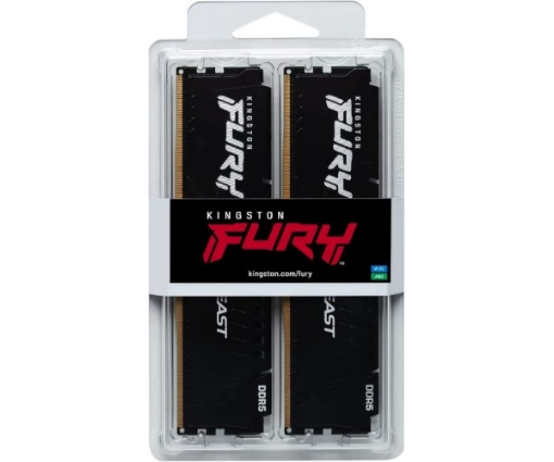 תמונה של ז.לנייח Kingston Fury Beast BLACK 32GB 2X16 DDR5 6000Mhz C40 XMP