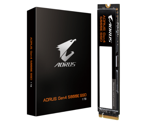 תמונה של דיסק פנימי Gigabyte AORUS Gen4 5000E SSD 1TB