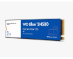 תמונה של דיסק פנימי WD Blue SN580 2TB Nvme Gen4 2280 Up to 4150MB/s