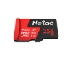 תמונה של כ. זכרון Netac P500 Extreme Pro 256GB MicroSD Up To 100MB/s Read