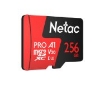 תמונה של כ. זכרון Netac P500 Extreme Pro 256GB MicroSD Up To 100MB/s Read