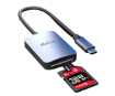 תמונה של קורא כרטיסים Netac Memory card Reader WK12 usb 3.0 Type-C mSD/SD