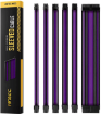 תמונה של כבלים מאריכים Antec Sleeved extension Cable Kit Purple/Black