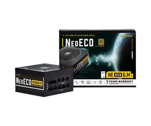 תמונה של ספק כוח Antec NeoEco 850W Gold fully Modular120mm Silent Fan