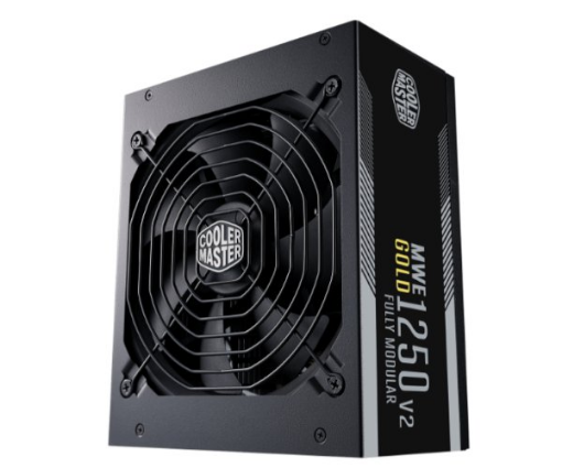 תמונה של ספק כוח Cooler Master MWE 1250W V2 80 Plus Gold Full Modular