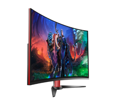 תמונה של מסך גיימינג Solid 31.5 FHD VA 4Ms HDMI DP Curved 165HZ