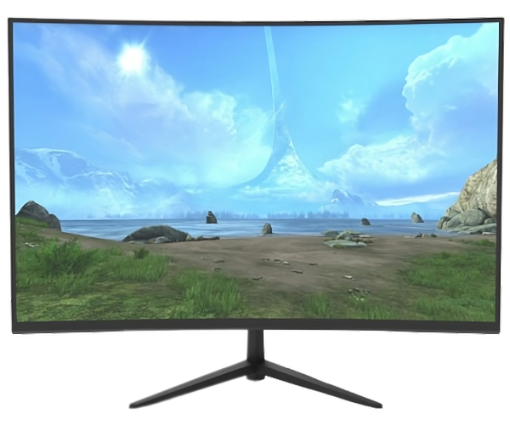 תמונה של מסך גיימינג קעור Solid J239GCW 23.8 FHD VA 165HZ 5MS DP HDMI