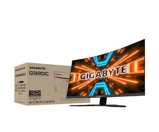 תמונה של מסך גיימינג Gigabyte G32QC 2K QHD VA 31.5 1ms 165Hz HDR400 Curved