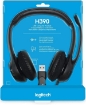 תמונה של אוזניות ומיקרופון Logitech H390 USB Headphones Black