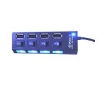 תמונה של מפצל 4 PORT USB 2.0 אקטיבי כולל חיבור מתח