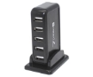 תמונה של מפצל 7 PORT USB 2.0 אקטיבי כולל חיבור מתח