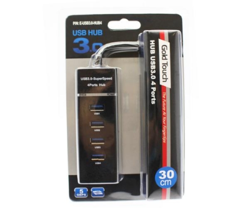 תמונה של מפצל 4 PORT USB 3.0 פסיבי