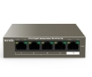 תמונה של מתג לא מנוהל Tenda 5 Port With 4 PORT POE Gigabit Switch 63W